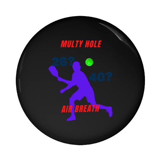 Funny Pickleball Pin Buttons