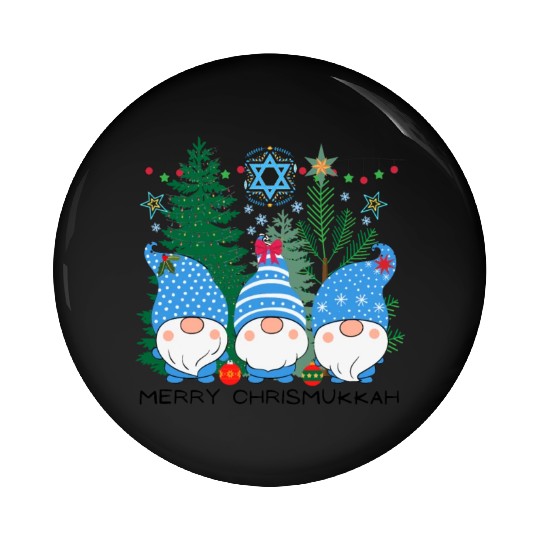 Merry Christmukkah, Jewish Christmas, Hanukkah Pin Buttons