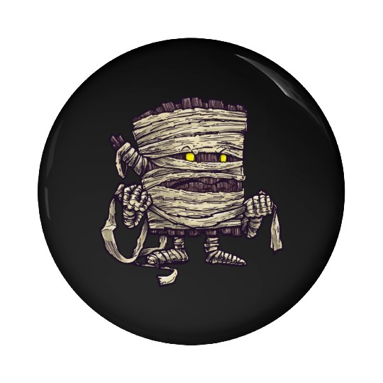 The Mummy Log Pin Buttons