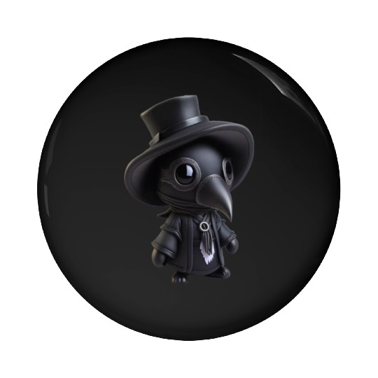 Plague Doctor Killer Pin Buttons