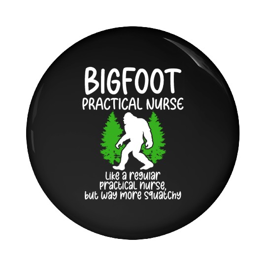 Bigfoot Party Supplies Bigfoot Registered Nurse Pin Buttons