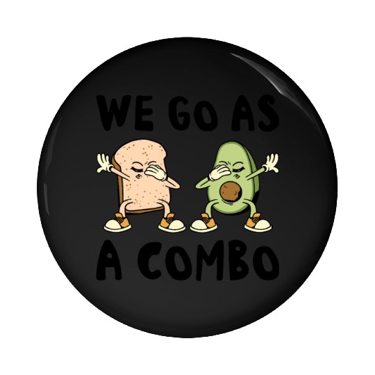 Siblings Avocado Toast Combo Big Sister Brother Pin Buttons