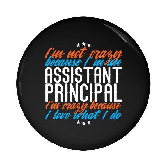 Assistant Principal Pin Buttons