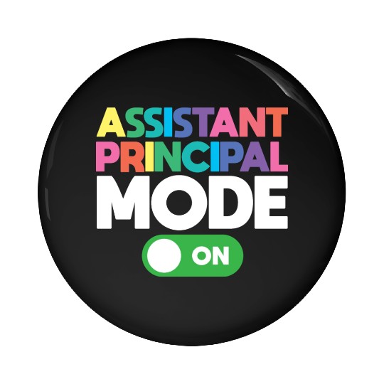 Assistant Principal Pin Buttons