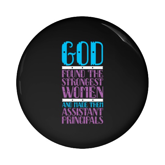 Assistant Principal Pin Buttons