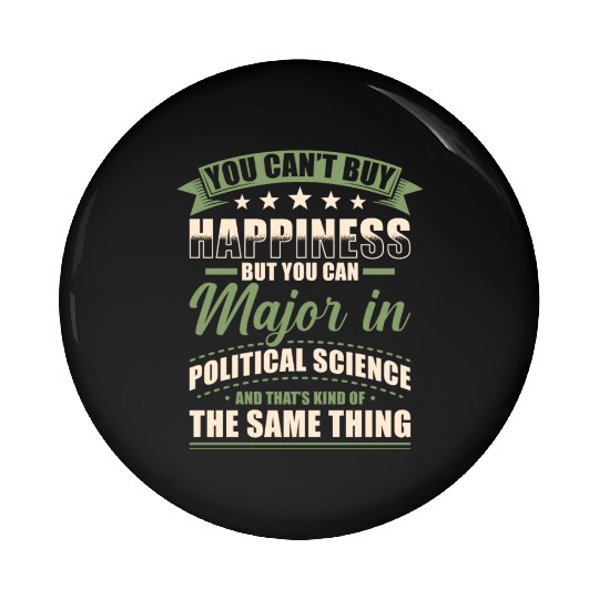 Political Science Major Pin Buttons