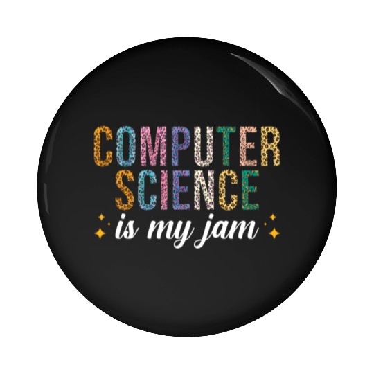 Computer Science is my Jam Pin Buttons