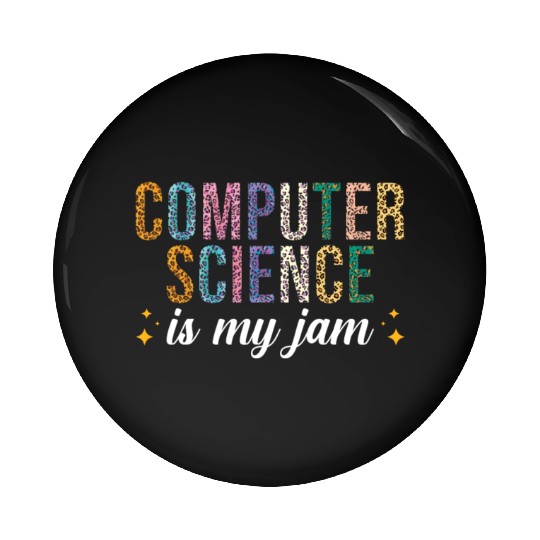 Computer Science is my Jam Pin Buttons