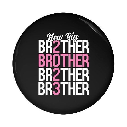 New Big Brother 2023 Pink Sibling Pregnancy Pin Buttons