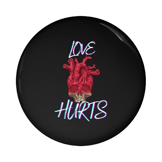 Love Hurts Pin Buttons