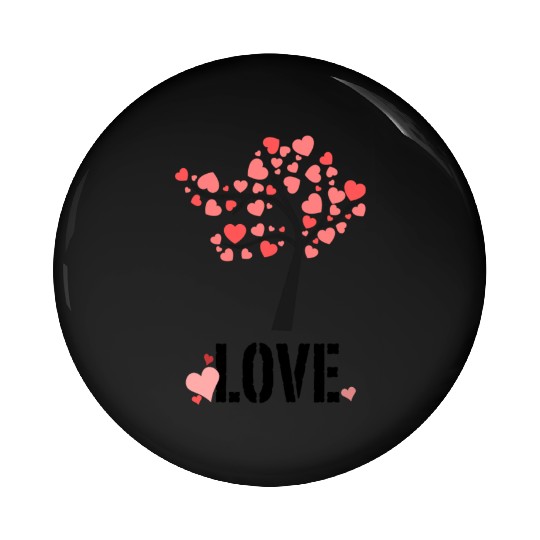 Valentine's Love Tree! Pin Buttons