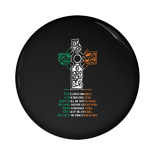 Celtic cross Pin Buttons