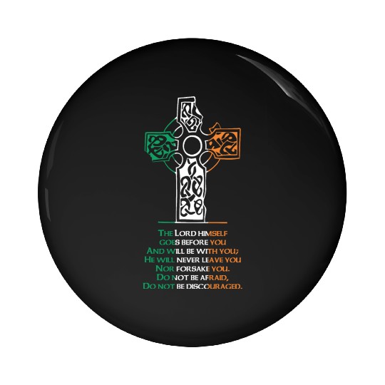 Celtic cross Pin Buttons