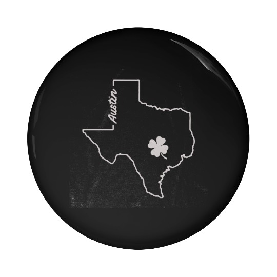 AUSTIN TEXAS SAINT Pin Buttons