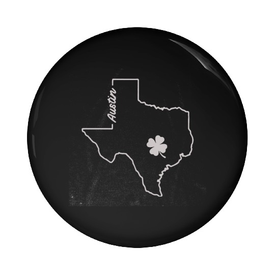 AUSTIN TEXAS SAINT Pin Buttons