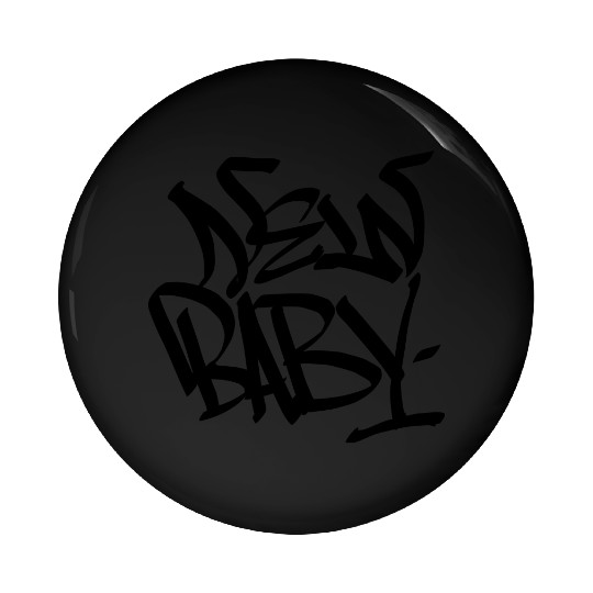 New Baby Pin Buttons