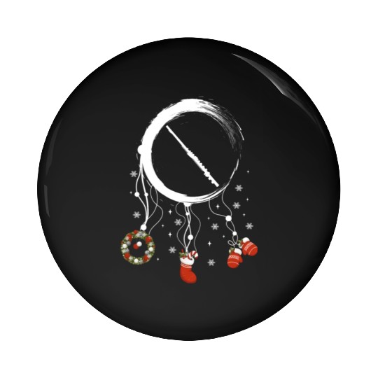 musical instrument dreamcatcher Christmas Clarinet Pin Buttons