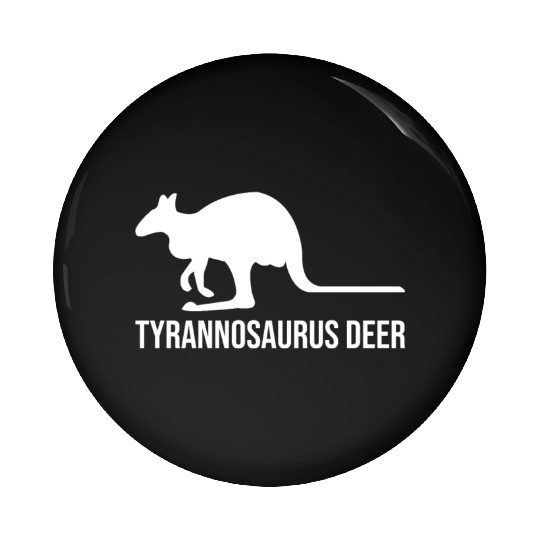 Funny Kangaroo Tyrannosaurus Deer Pin Buttons