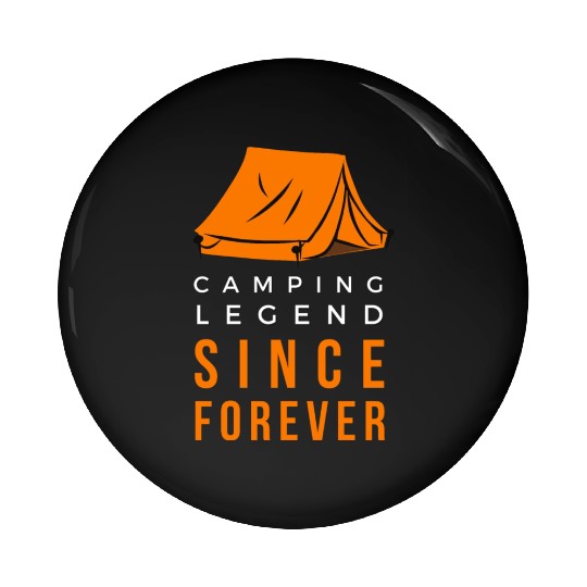 Camping Pin Buttons, Nature Lover Pin Buttons