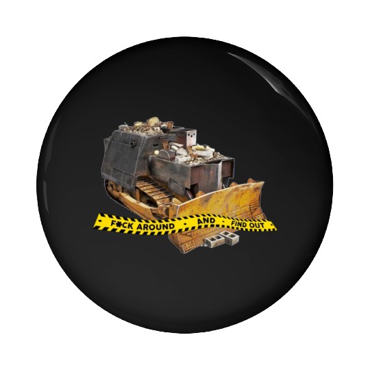 Killdozer Pin Buttons