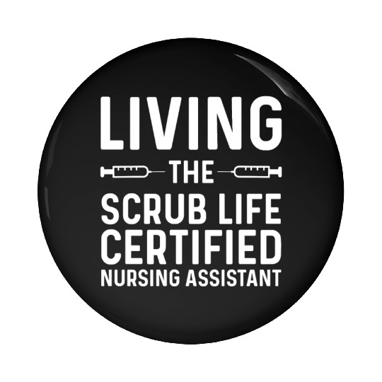 Nursing Assistant Nursing Scrub Medical Pin Buttons