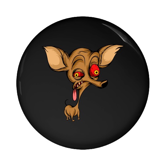 Funny Brown Dog Owners Pet Lover Gift Ideas Pin Buttons