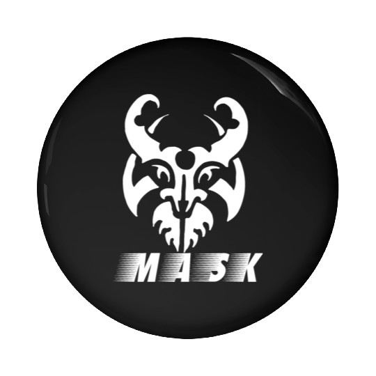 Lamb head mask Pin Buttons Design for Animal lover