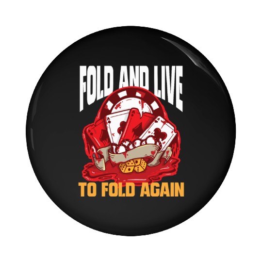 Poker Casino Poker Player Gambling Roulette Gift Pin Buttons