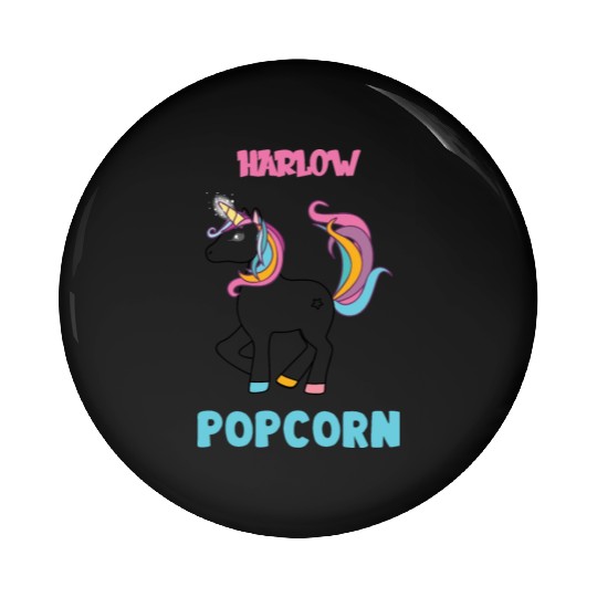 Harlow And Popcorn Merch Popcorn The Pony Pin Buttons