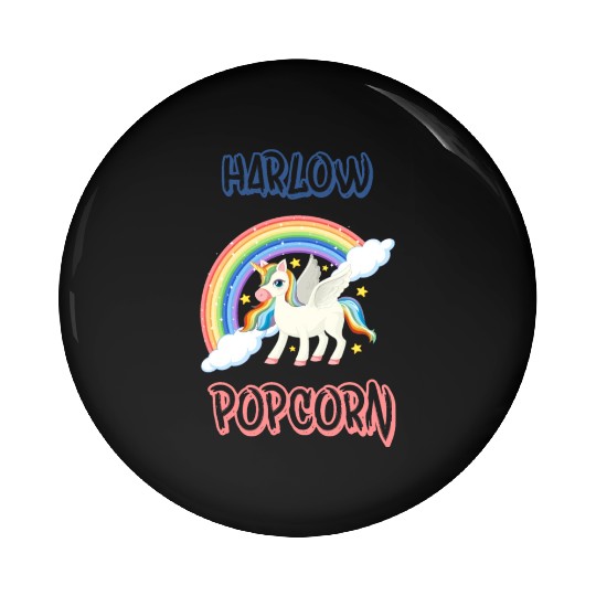 Harlow And Popcorn Merch Popcorn The Pony Pin Buttons
