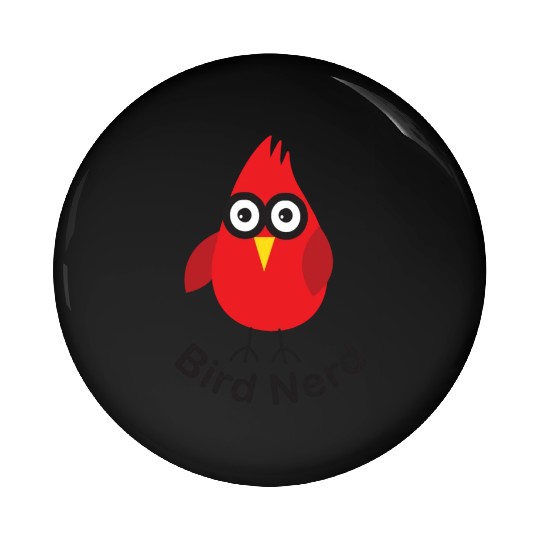 Bird Nerd Pin Buttons