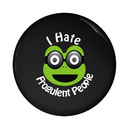 Funny Frog lover Summer Sunglasses Pin Buttons