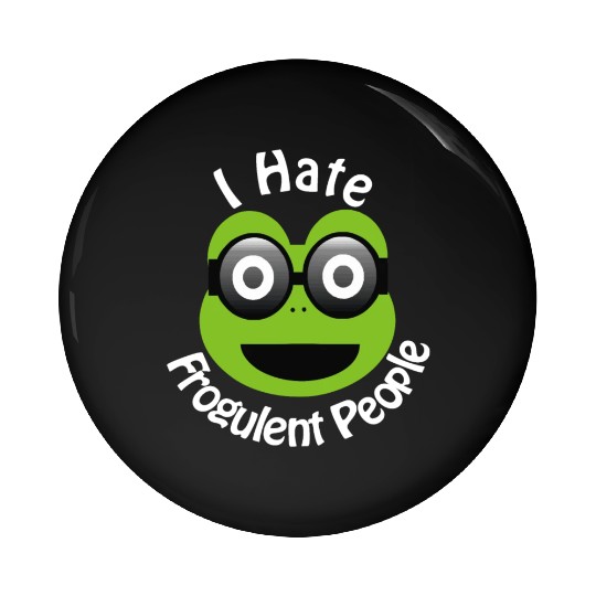 Funny Frog lover Summer Sunglasses Pin Buttons