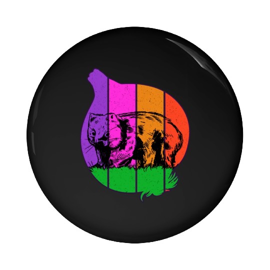 Wombat Onion - Wombat Onion Pin Buttons