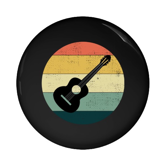 Acoustic Guitar Player Music Musician Guitarist Pin Buttons