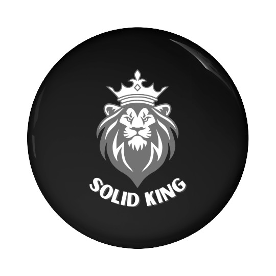 Solid king Pin Buttons