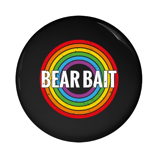 Gay Bear Bait Pride - Subgroup LGBTQ Community Pin Buttons