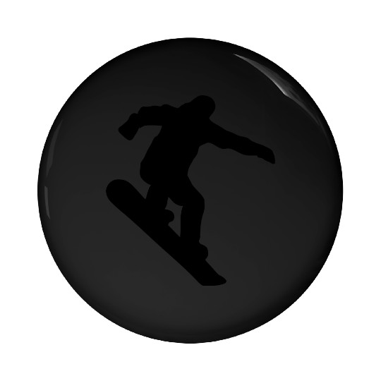 Snowboarder, Snowboarding, Snowboard Pin Buttons