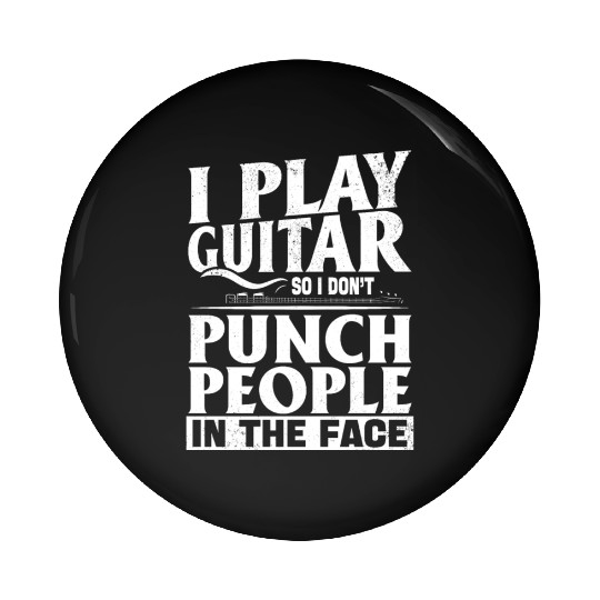 Bass Guitarist Bass Guitar Player - Funny Guitar P Pin Buttons