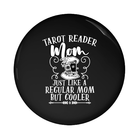 Funny Tarot Reader Mom Definition Tarot Card Pin Buttons