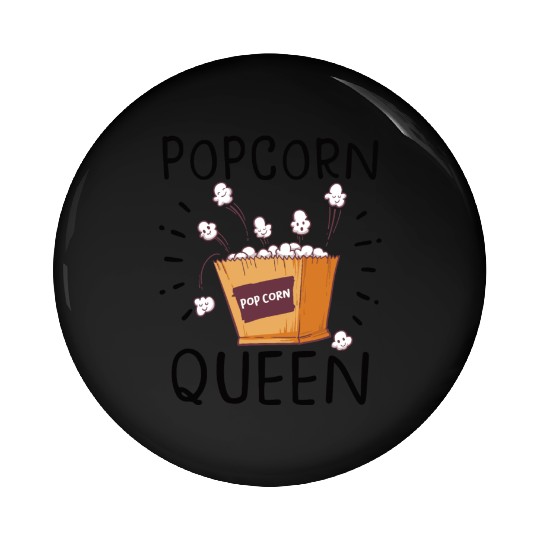 Movie Watching Cinema Popcorn Binge Watching Pin Buttons