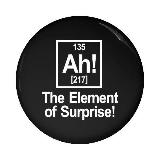 Ah Element Of Surprise Pin Buttons
