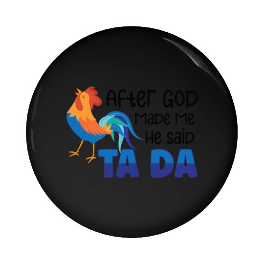 Chicken Farmer Gift Funny Chickens Country Farm Pin Buttons