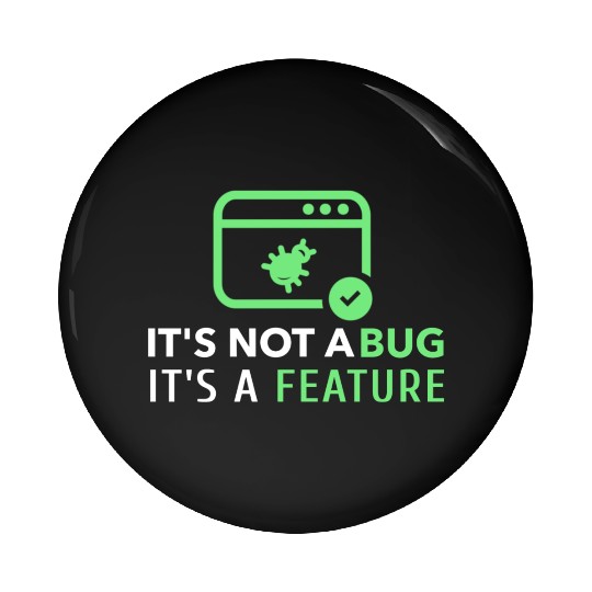 Fun and fun computer science Pin Buttons for IT technici