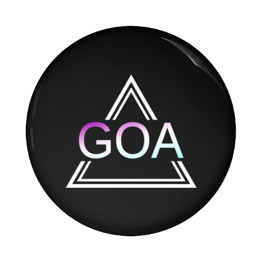 GOA Techno House Party EDM Festival Electro Rave Pin Buttons