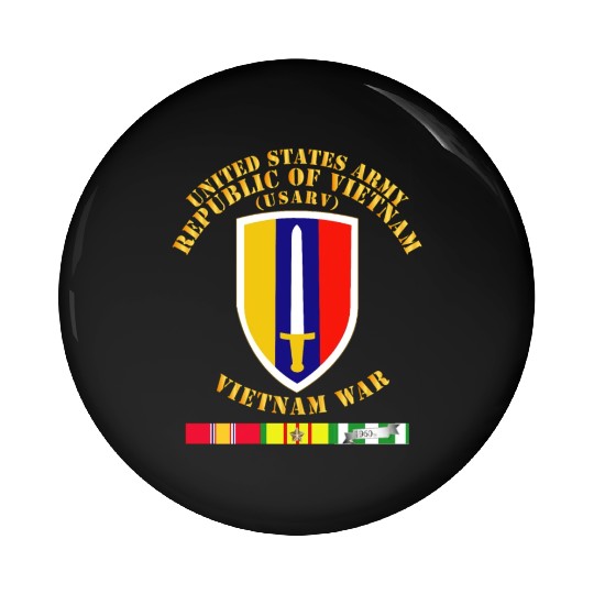 Army US Army Vietnam USARV Vietnam War w SVC Pin Buttons