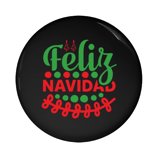 Feliz Navidad Pin Buttons