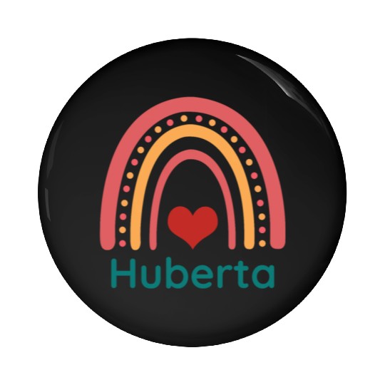 Huberta Vintage Boho Rainbow Pin Buttons