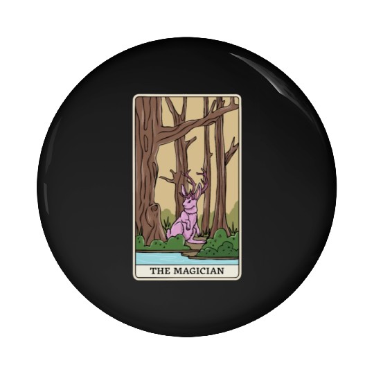 Mythical Creatures Cryptid Tarot Design for Pin Buttons