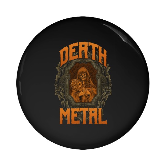 Goth Rock Satan Festivals Death Metal Pin Buttons
